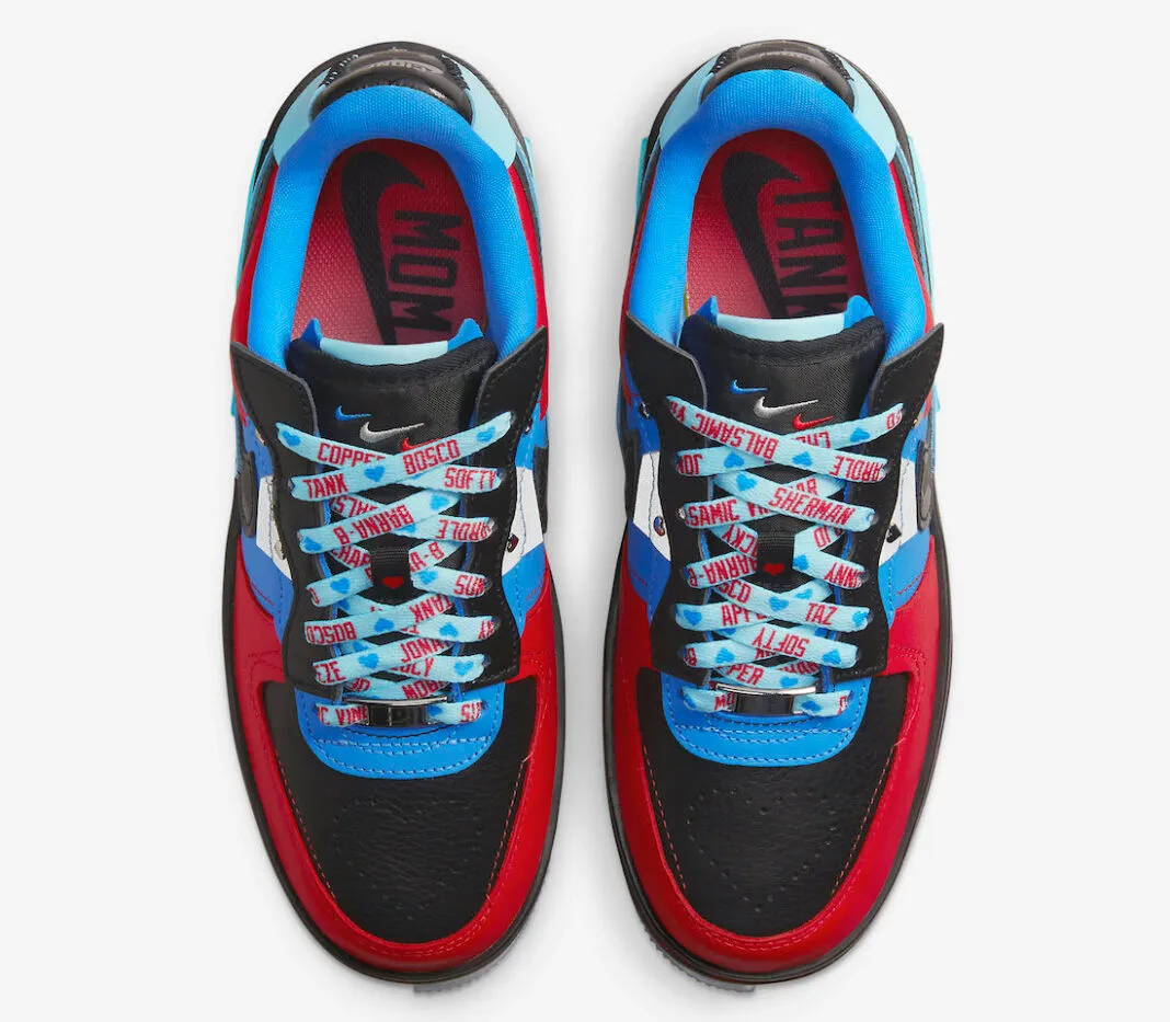 Nike Air Force 1 Low Fontanka Doernbecher Cidni Black Blue Red DR6259-600