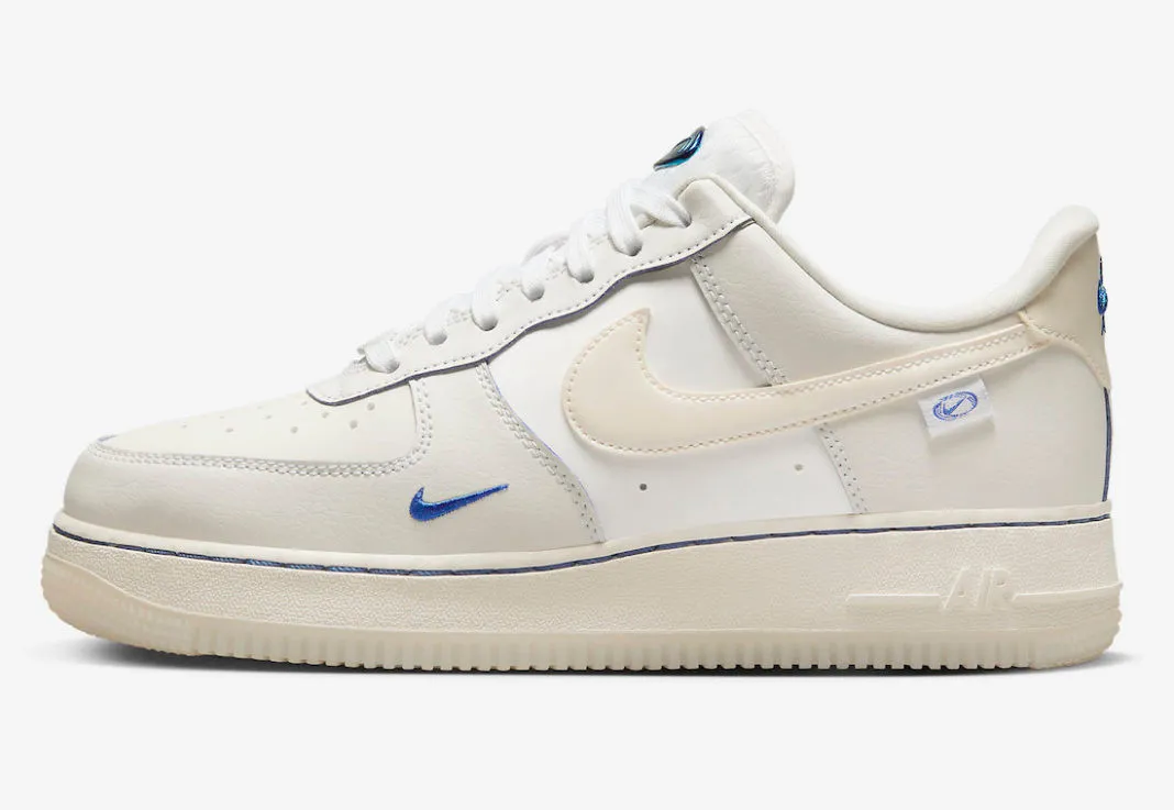 Nike Air Force 1 Low Global Sail Game Royal White FB1839-111