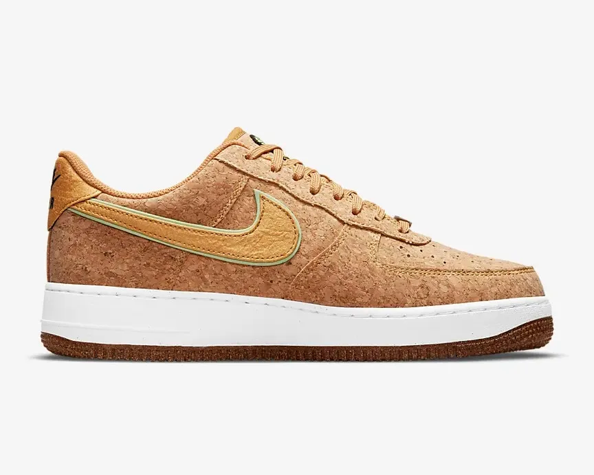 Nike Air Force 1 Low Happy Pineapple Multi-Color Flax Lime Glow Metallic Gold DJ2536-900