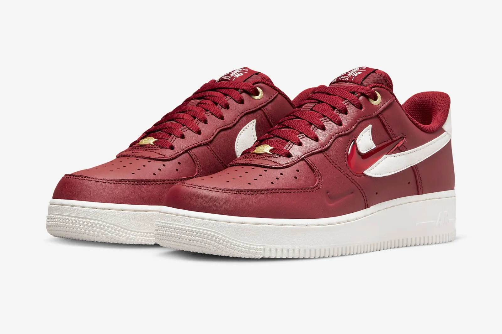 Nike Air Force 1 Low Join Forces Sail Gym Red Team Red DQ7664-600