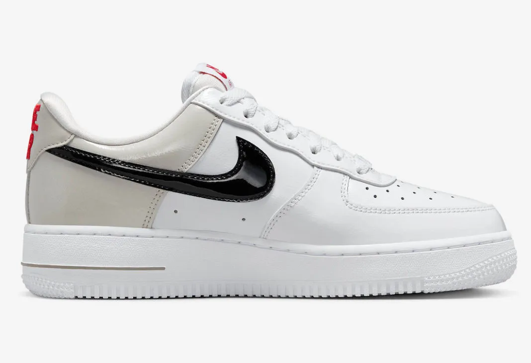 Nike Air Force 1 Low Light Iron Ore Black White DQ7570-001