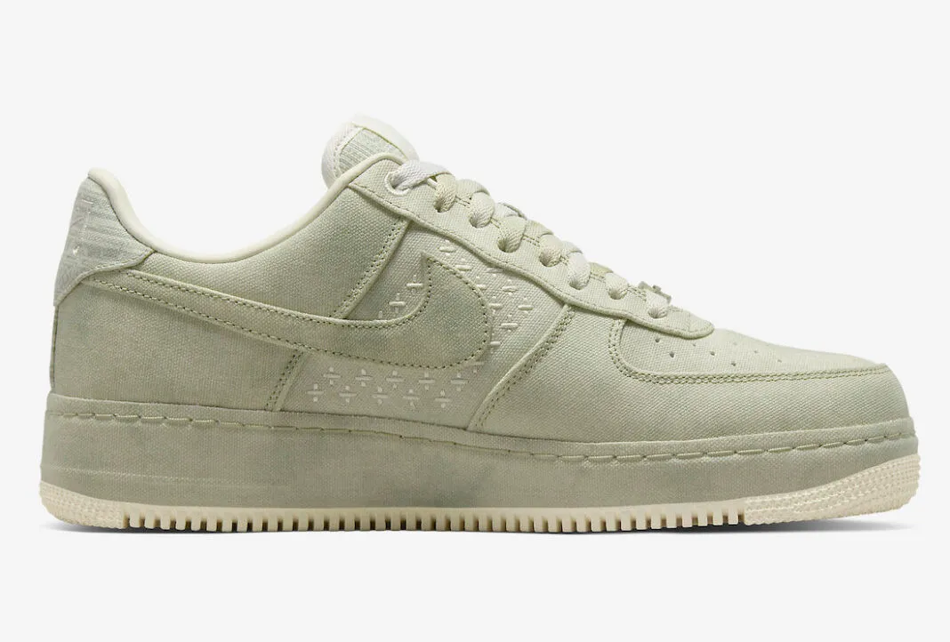 Nike Air Force 1 Low NAI-KE Olive Canvas Sail DV4246-333