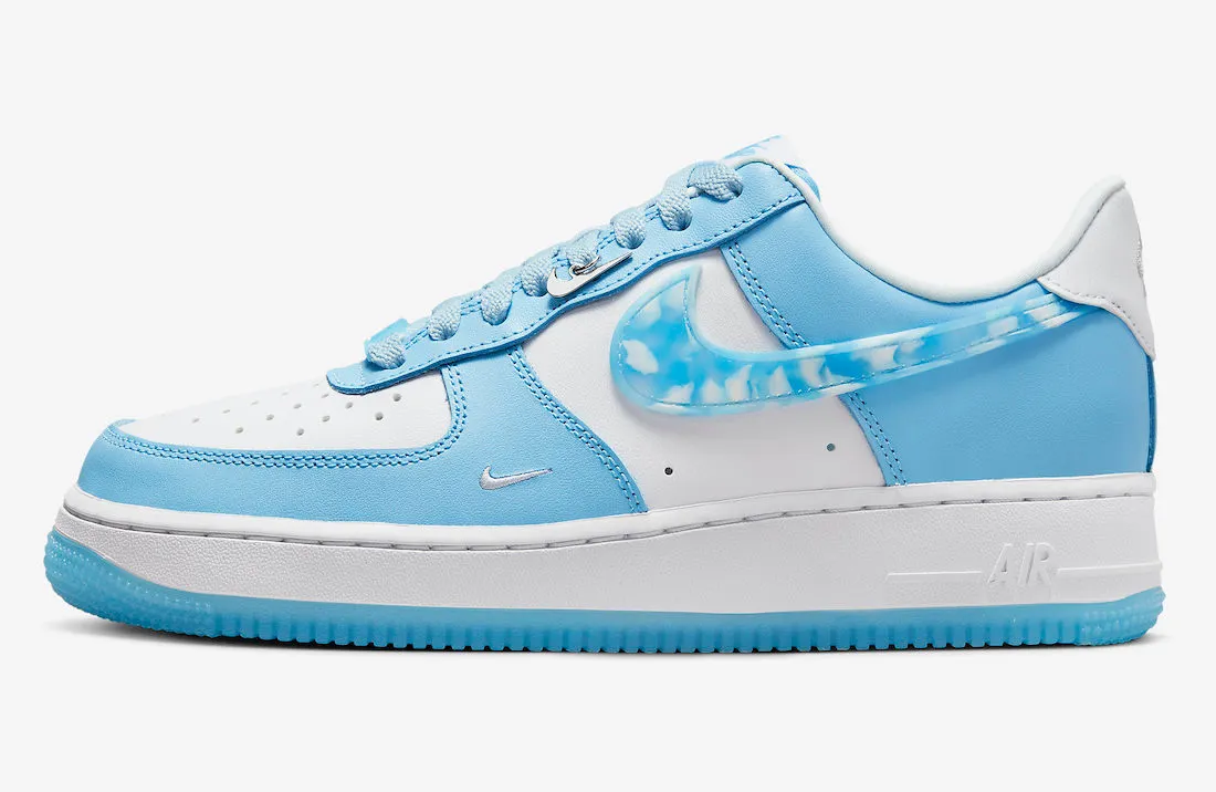 Nike Air Force 1 Low Nail Art White University Blue DX2937-100