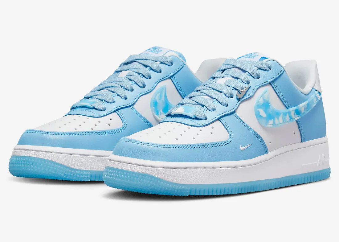 Nike Air Force 1 Low Nail Art White University Blue DX2937-100