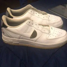 Nike Air Force 1 Low NBA White Grey Gum