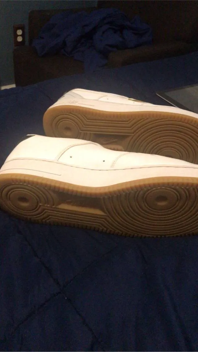 Nike Air Force 1 Low NBA White Grey Gum