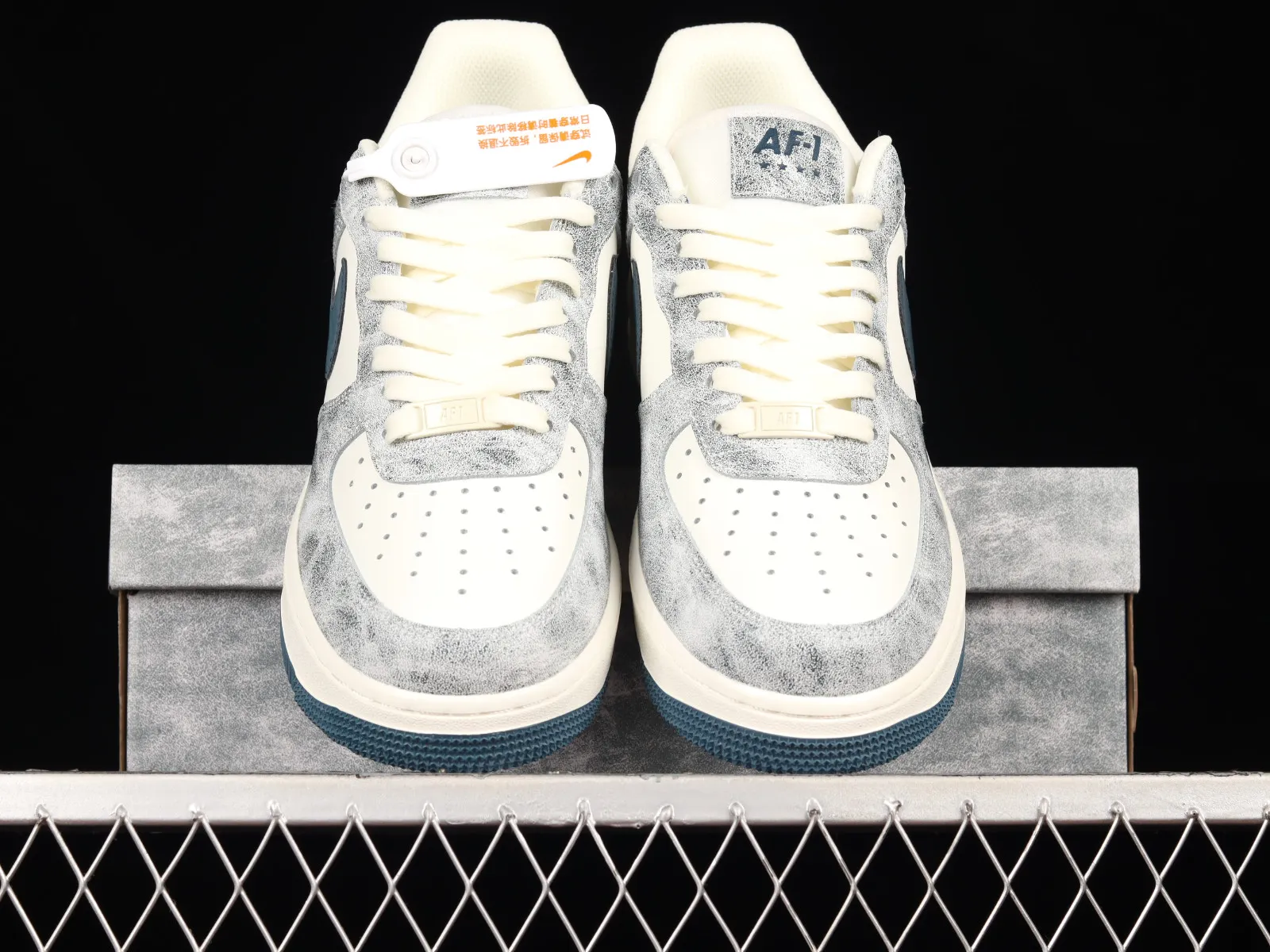 Nike Air Force 1 Low Sail White Grey Lake Blue BX5815-535