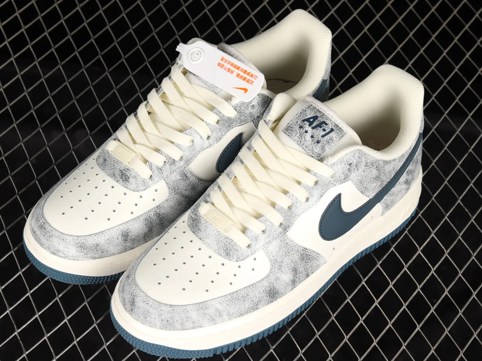 Nike Air Force 1 Low Sail White Grey Lake Blue BX5815-535