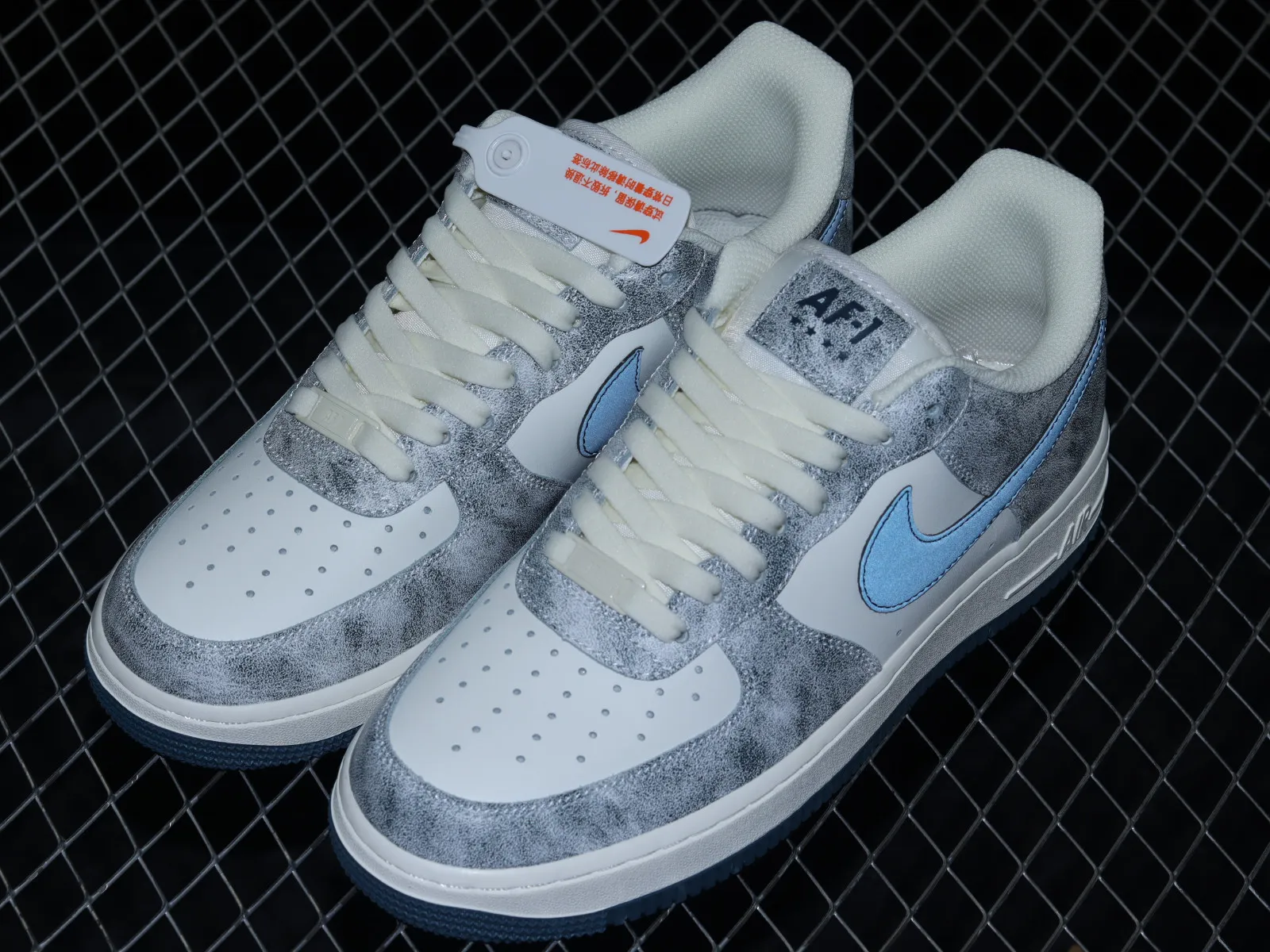 Nike Air Force 1 Low Sail White Grey Lake Blue BX5815-535