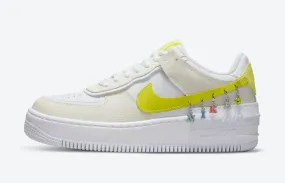 Nike Air Force 1 Low Shadow SE Have a Nike Day Anklet Pale Ivory Light Zitron DJ5197-100