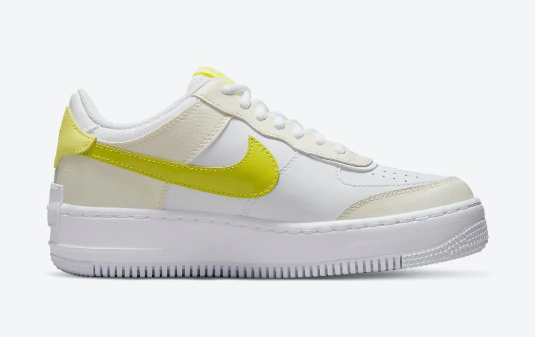 Nike Air Force 1 Low Shadow SE Have a Nike Day Anklet Pale Ivory Light Zitron DJ5197-100