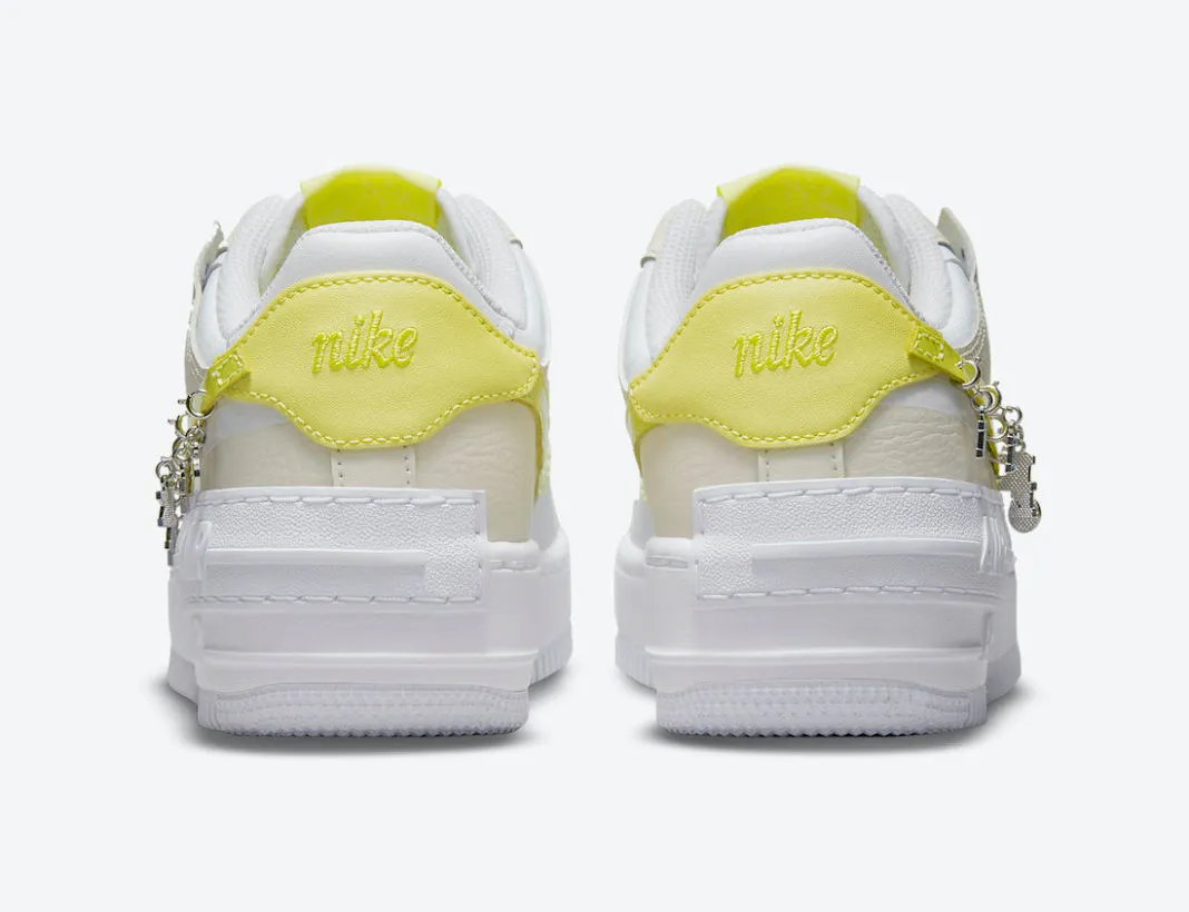 Nike Air Force 1 Low Shadow SE Have a Nike Day Anklet Pale Ivory Light Zitron DJ5197-100