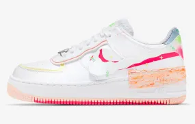 Nike Air Force 1 Low Shadow White Pink Orange DV1364-111