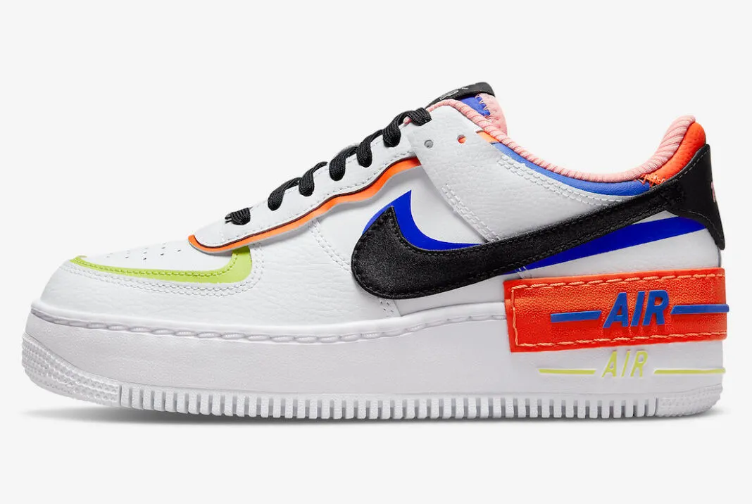 Nike Air Force 1 Low Shadow White Racer Blue Atomic Green DV2186-100