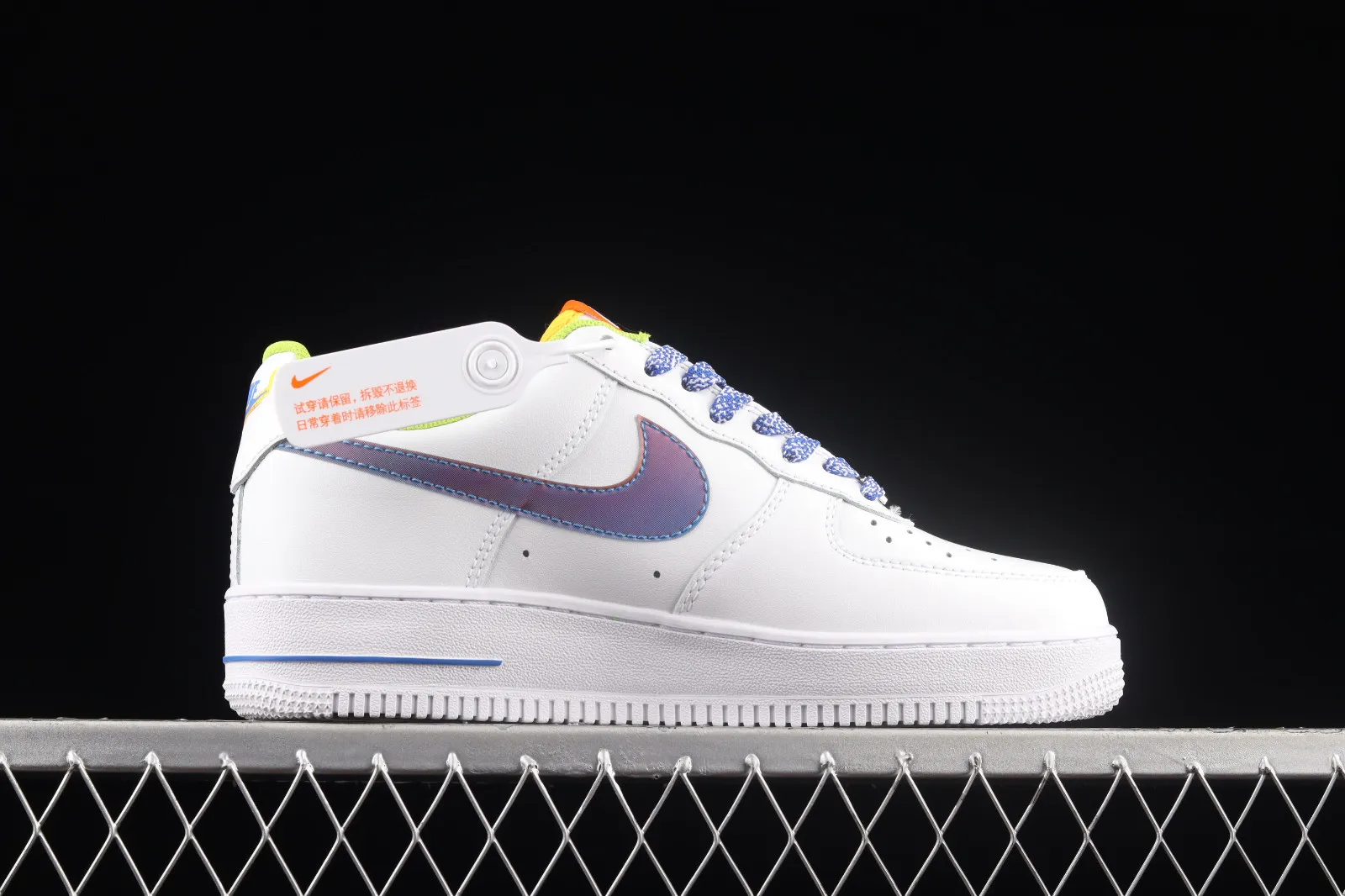 Nike Air Force 1 Low Summit White Black Oil Green Rattan DQ7767-100