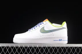 Nike Air Force 1 Low Summit White Black Oil Green Rattan DQ7767-100