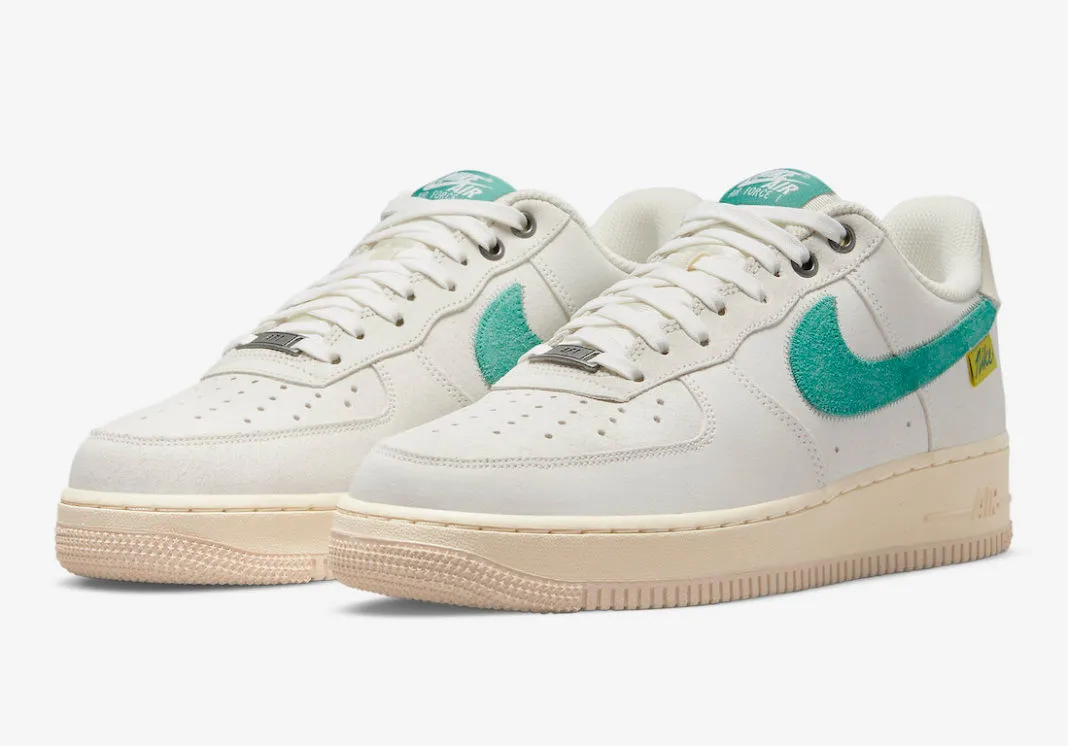 Nike Air Force 1 Low Test of Time Sail Coconut Milk Pearl White Green Noise DO5876-100