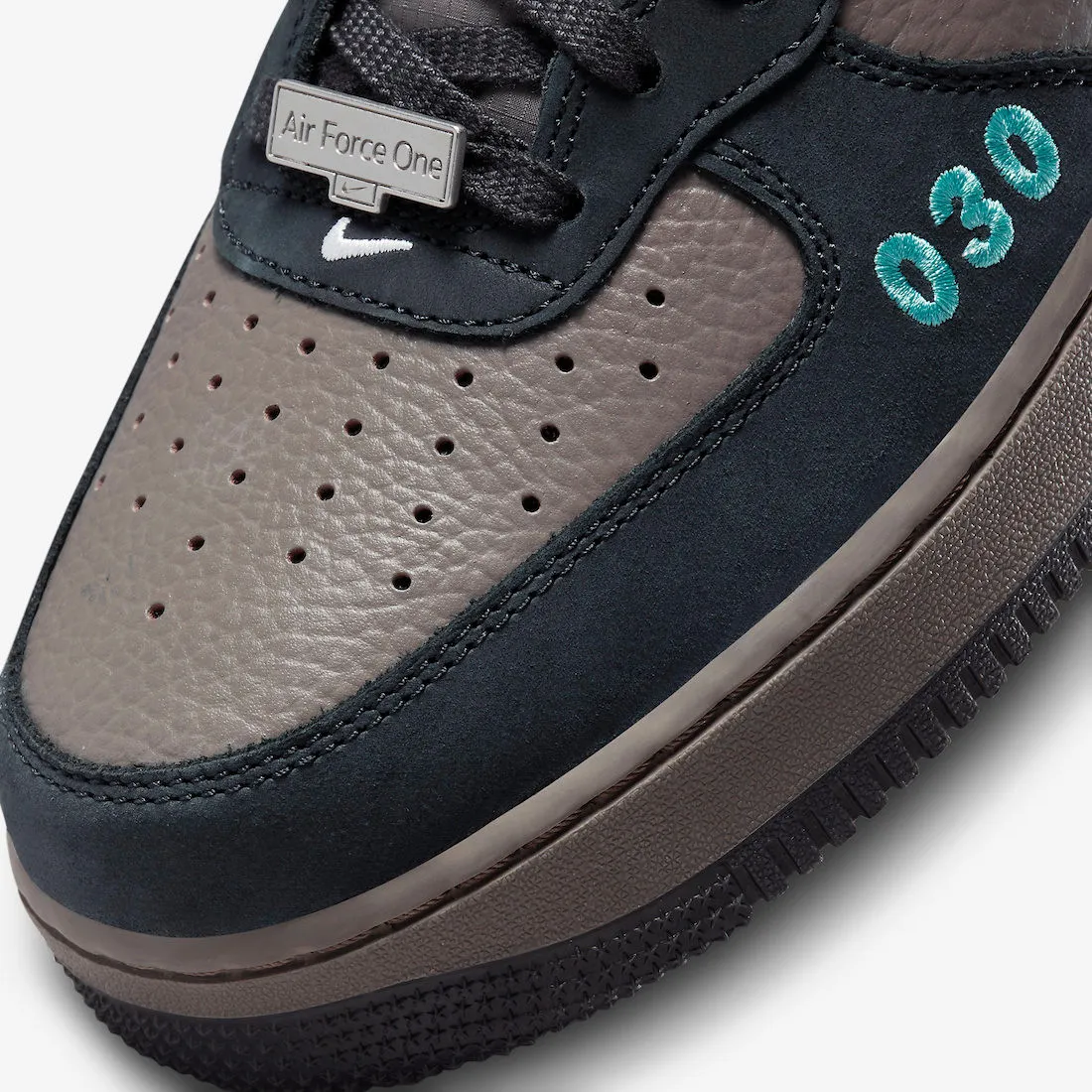 Nike Air Force 1 Mid Berlin Cave Stone Off Noir Washed Teal DR0296-200