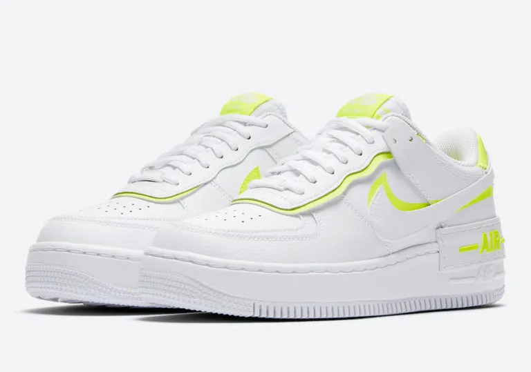 Nike Air Force 1 Shadow White Lemon Venom CI0919-104