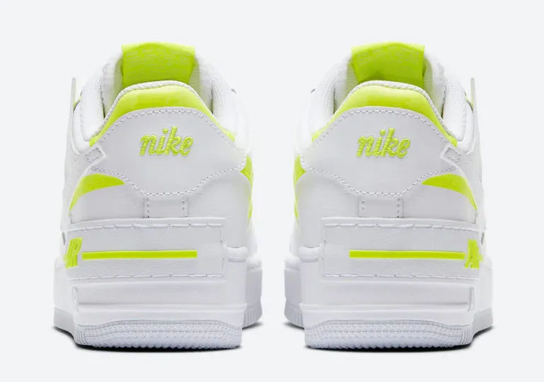 Nike Air Force 1 Shadow White Lemon Venom CI0919-104