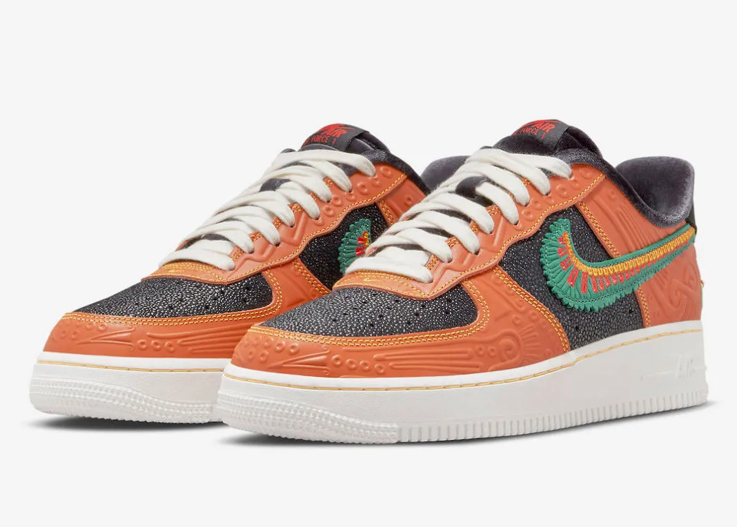 Nike Air Force 1 Siempre Familia Sport Spice Green Noise Black DO2157-816