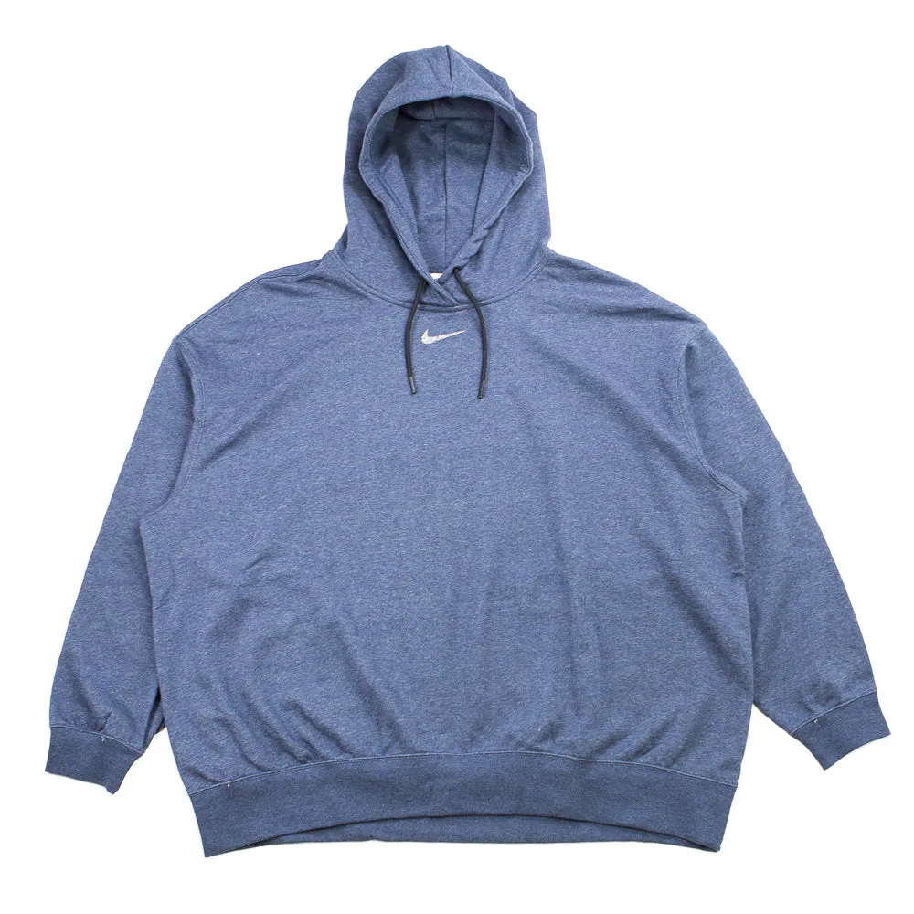 NSW WMNS Easy Fleece Hoodie (Deep Royal Blue/Heather/White)