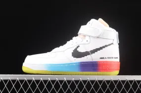 OFF White x Nike Air Force 1 07 Vntg Suede Mix White Multi-Color DC2112-192