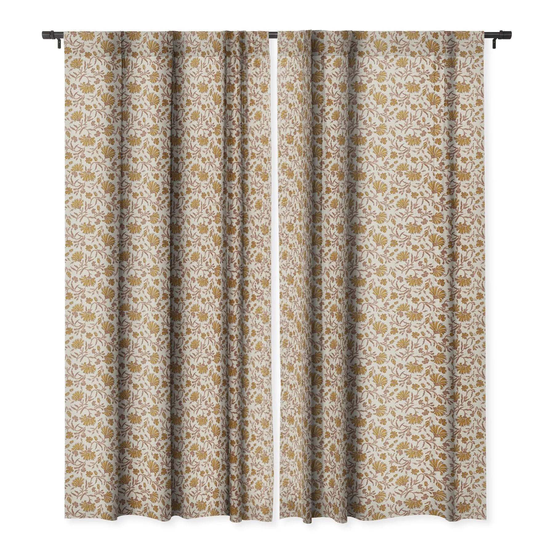 Ole Kalami Beach Blackout Window Curtains (DS)