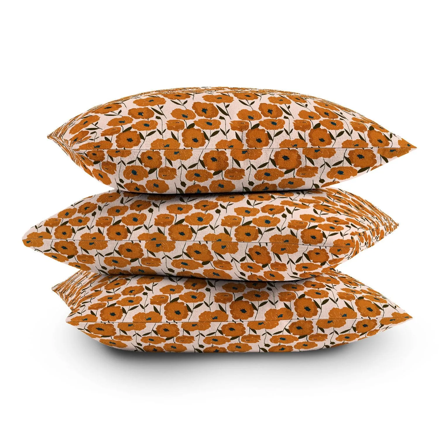 Ole Poppies Playground Indoor / Outdoor Throw Pillows (DS)