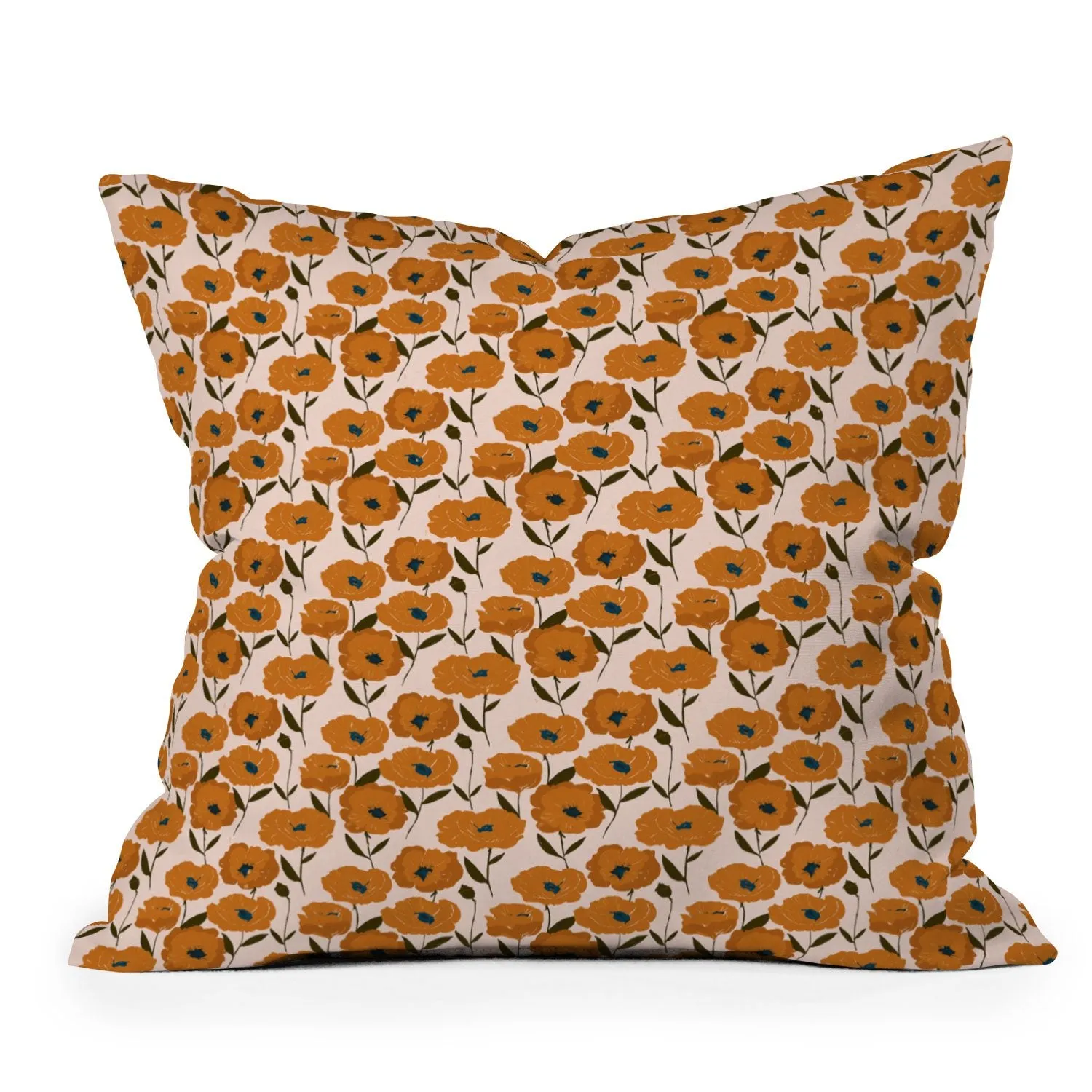 Ole Poppies Playground Indoor / Outdoor Throw Pillows (DS)