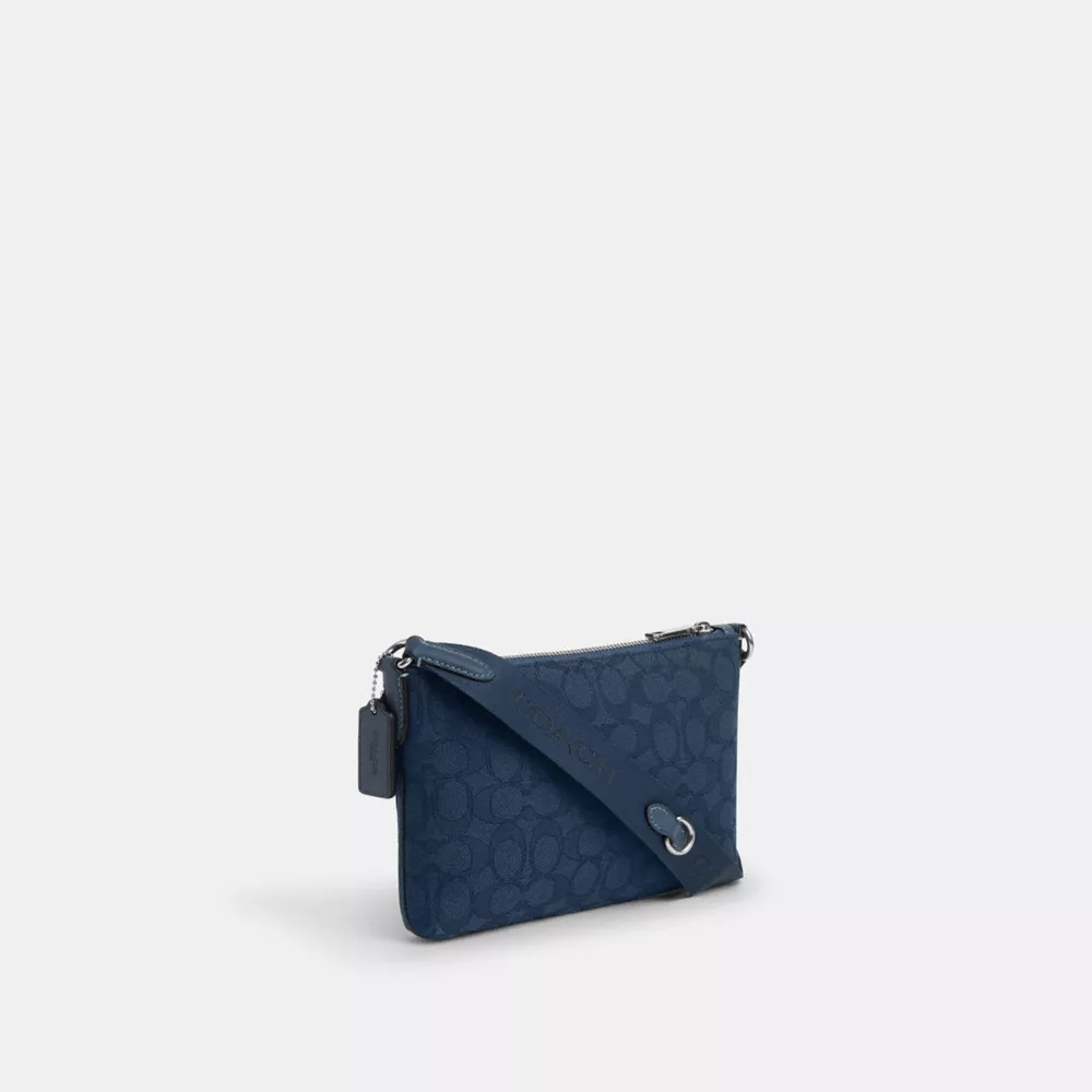 Pace Slim Crossbody Bag In Signature Jacquard