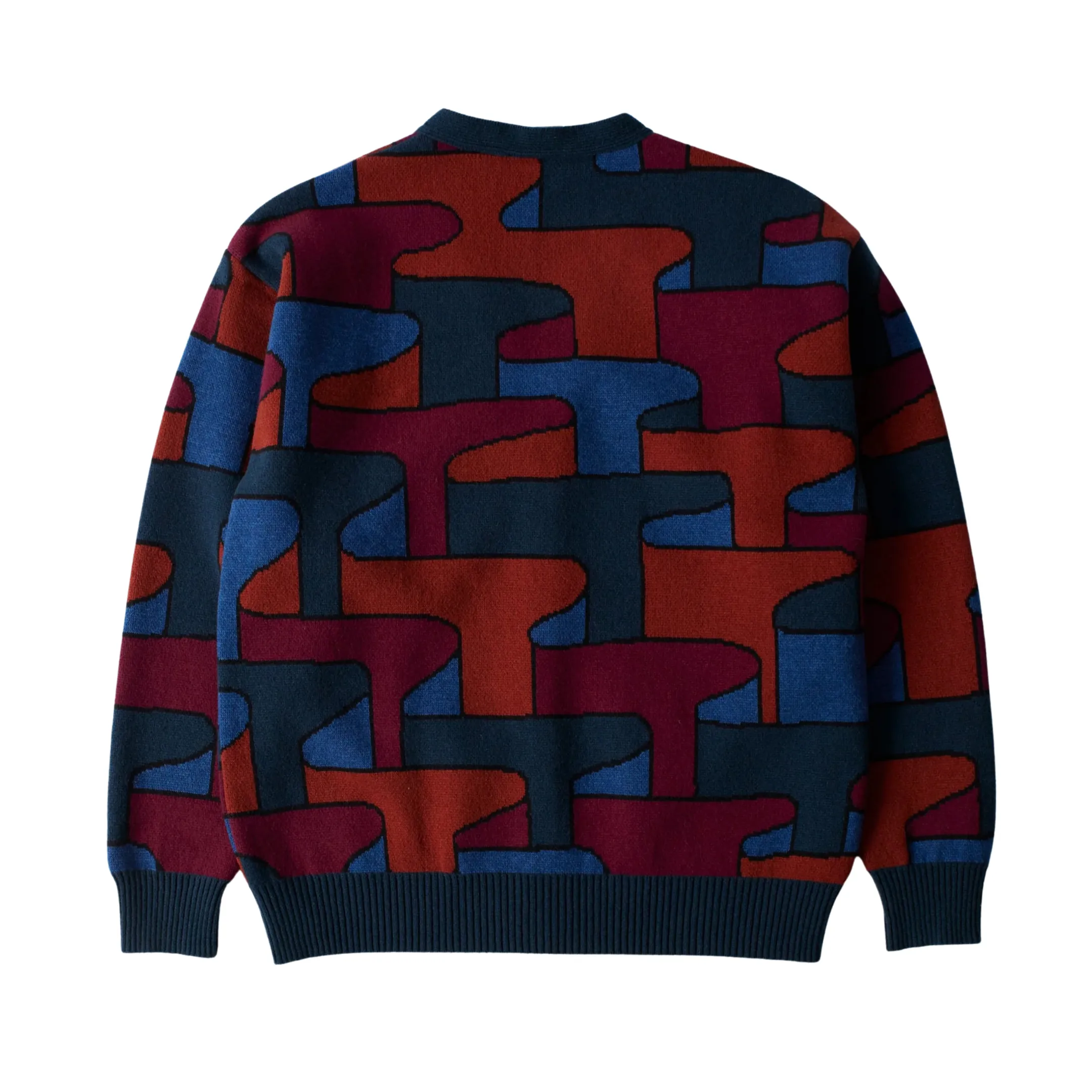 Parra Canyons All Over Knitted Cardigan - Multi