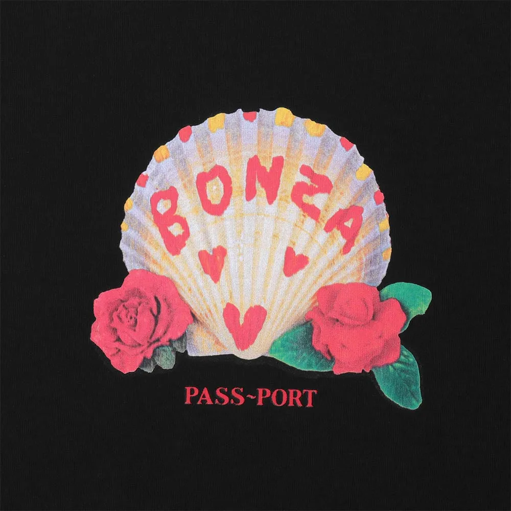 Pass Port Skateboards - Bonza T-Shirt - Black