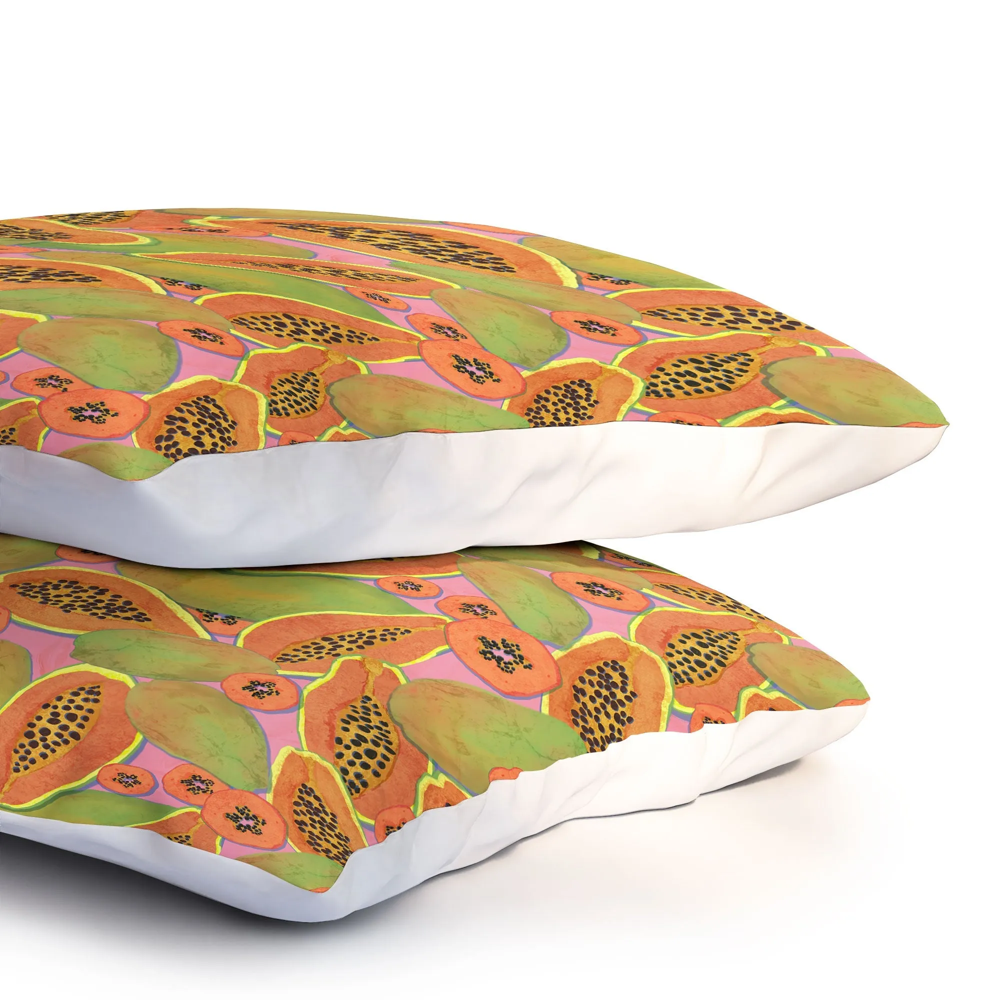 Pretty Papayas Pillow Shams (DS) DD