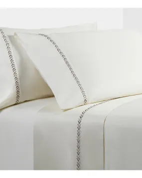 Product Name:  HiEnd Accents 4pc Southwestern Cream Sheet Set - Queen