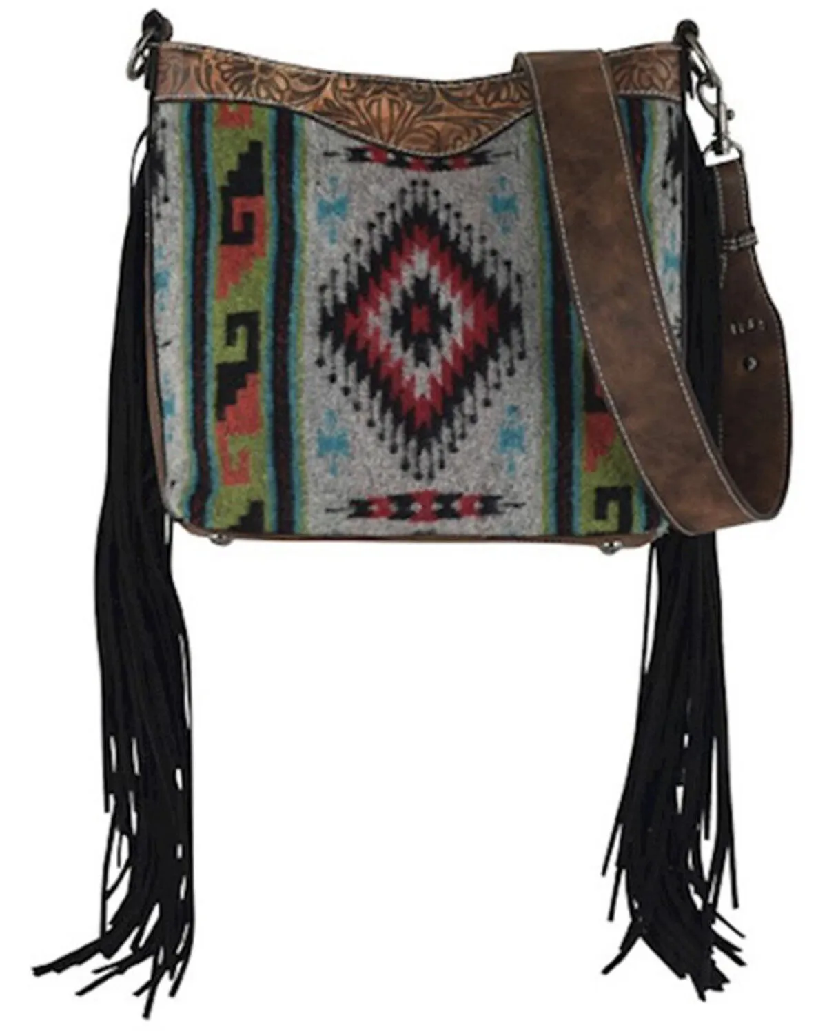 Product Name:  Justin Women's Southwestern Blanket Crossbody Bag