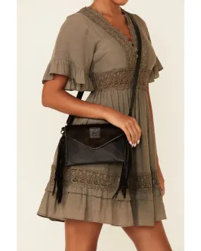 Product Name:  STS Ranchwear Women's Cowhide Envelope Crossbody Bag