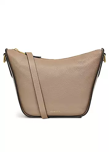 Radley London Oak Street Silt Small Ziptop Crossbody Bag | Grattan