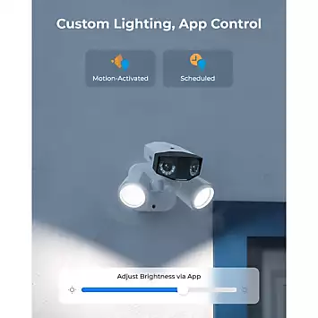 Reolink 4K 8MP Floodlight Dual-Lens with 180° Panorama View PoE Duo Camera | Kaleidoscope