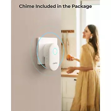 Reolink 5MP PoE Video Doorbell Camera with Chime | Kaleidoscope