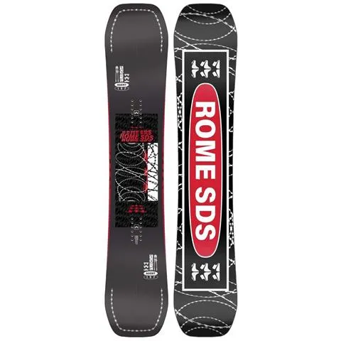 Rome Snowboards Men's Agent Snowboard - 2024 model