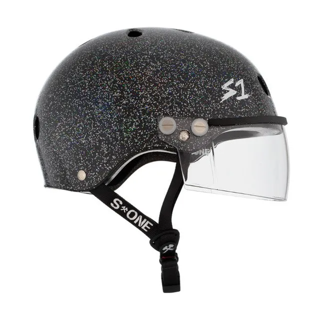 S1 Lifer Visor Helmet Gen 2 Black Glitter