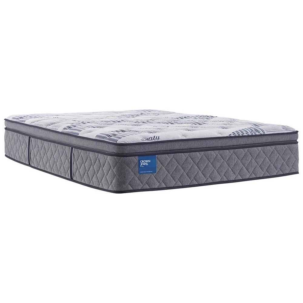 Sealy 526672-61  Crown Jewel Cherry Opal Plush Mattress - King - OPEN BOX 52667261 | Electronic Express