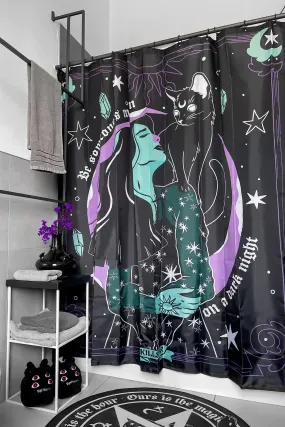 Shower Curtain-Moonlight