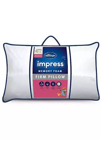 Silentnight Impress Memory Foam Firm Pillow | Kaleidoscope