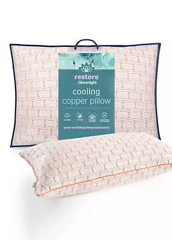 Silentnight Restore Cooling Copper Pillow | Kaleidoscope