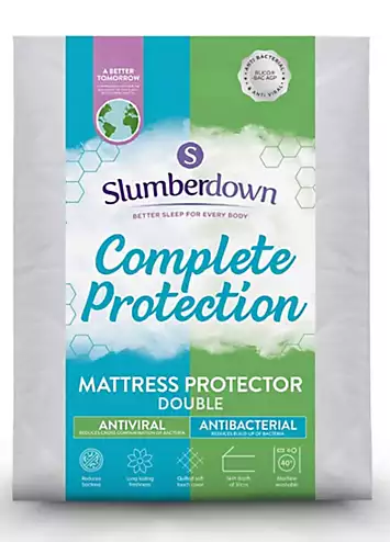 Slumberdown Complete Protection Antiviral Mattress Protector | Kaleidoscope