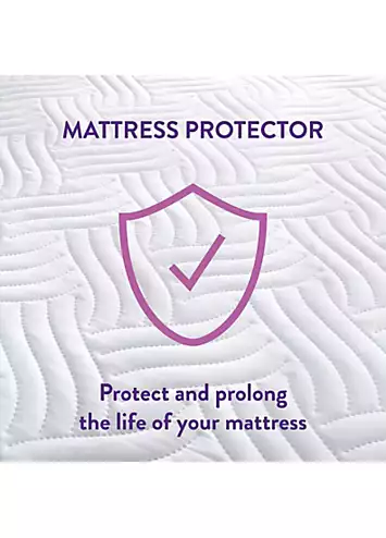 Slumberdown Complete Protection Antiviral Mattress Protector | Kaleidoscope