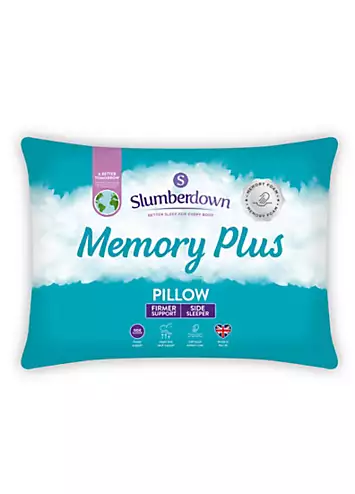 Slumberdown Memory Plus Firm Pillow | Kaleidoscope