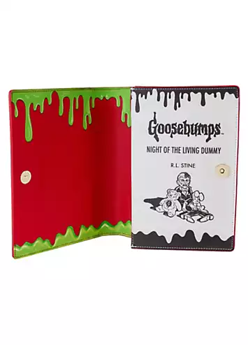 Sony Goosebumps Slappy Book Cover Crossbody Bag by Loungefly | Look Again